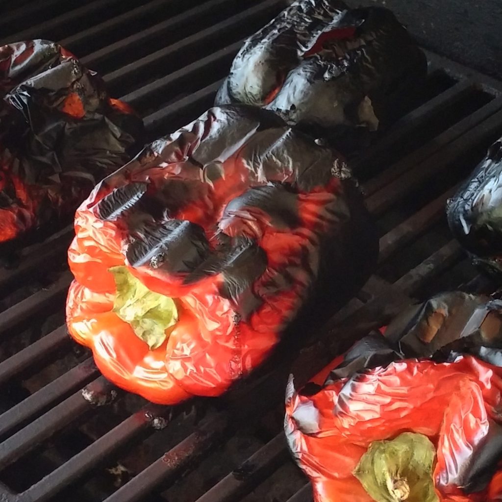 Roasted Red Bell Peppers