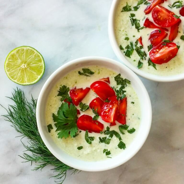 Cucumber Gazpacho Soup