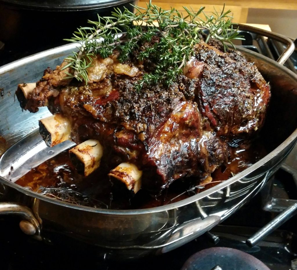 Herb Crusted Rib Roast